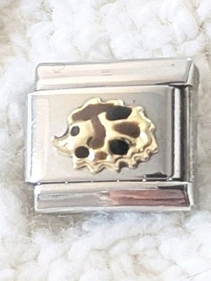 Authentic UD Unodomani Classic Italian 9mm Charm Hedgehog D138
