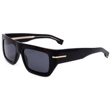 Hugo Boss Men's 54 mm Black Havana Sunglasses BOSS1502-S-WR7-54