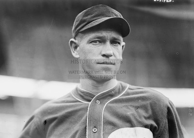 HAL CHASE BUFFALO FEDERAL LEAGUE BASEBALL 1910 5X7 PHOTO