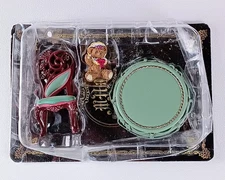 Victorian Balloon Back Chair - Kaiyodo Miniature Antique Museum Figure (Japan)