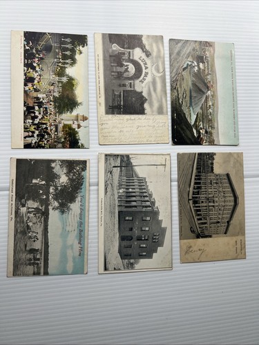 PA Postcard Lot Washery, Scranton, Pennsylvania MINING Postcard / Luna Park