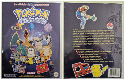 Pokemon Spieleberater - Schnapp sie dir alle! - Blau Rot inkl. 150 Sticker