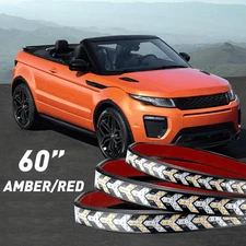 Truck Tailgate Strip LED Running Water Turn Signal Brake Driving Light Lamp Bar