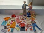 Barbie Mattel HUGE LOT Vintage Happy Family with Dolls, Accessories and Clothing