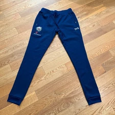 TYR Warm Up SweatPants Team USA Swimming Embroidery Jogger Small Stretch