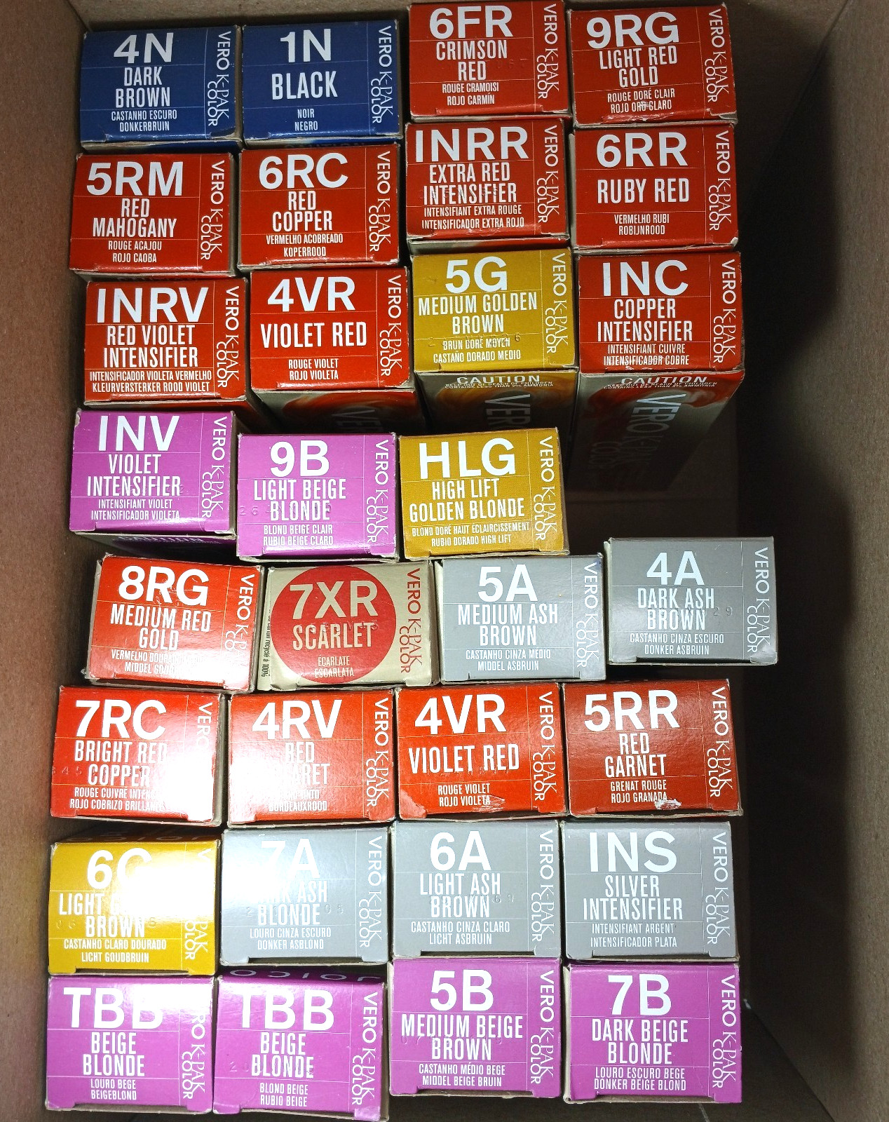 Lot 31 Varying Colors