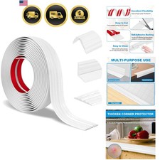 Wall Corner Protector Peel and Stick Corner Trim Molding Flexible Inside Ou...