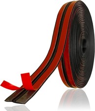 Windshield Rubber Seal 19.6FT Car Windshield Trim Stripping T Shape 14mm 19.6Ft