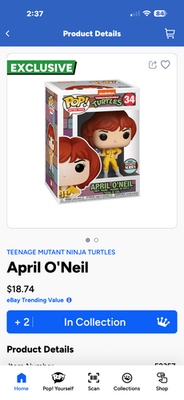 Funko Pop! Vinyl: Teenage Mutant Ninja Turtles - April O'Neil #34