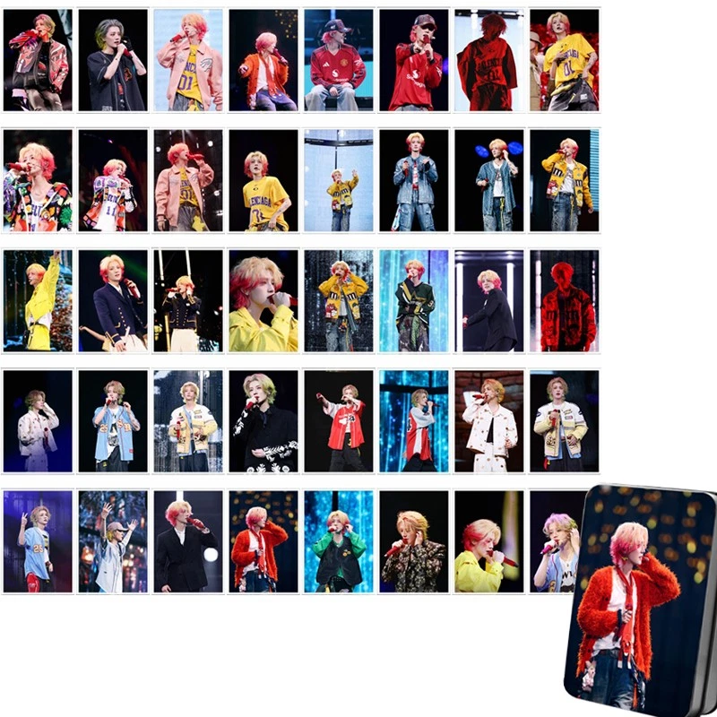 2025 Lu Han's season 4 Asian Tour Paper Lomo Photo Card  Photocard Photograph - Image 2 of 2
