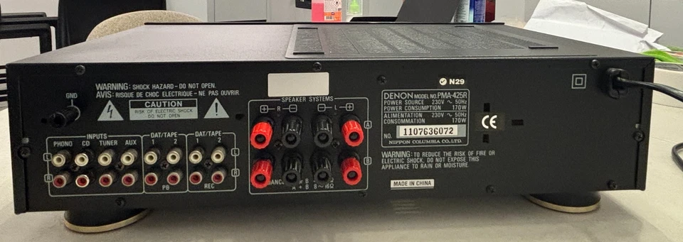 DENON PMA-425R – AMPLIFICATORE INTEGRATO - COME NUOVO - 2000 - Immagine 3 di 4