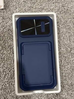 Shockproof Rugged Blue Case for iPhone 14 Pro Max Anti-Scratch 360° Protection