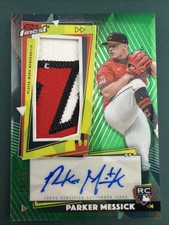 2026 Topps Finest Parker Messick Finest Rookie Autograph Relic /99 RC RPA