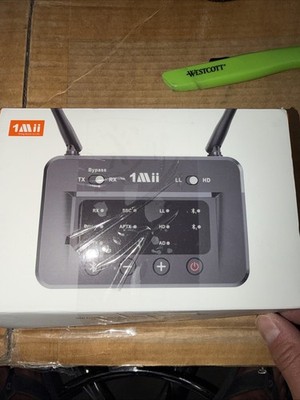 1Mii B03 Bluetooth 5.3 Transmitter Receiver for TV Home Stereo BT Headphones