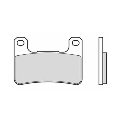 Plaquettes De Frein Brembo Arrière SP Pour Kawasaki Ninja 400 KRT Edition 2018