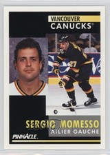 1991-92 Pinnacle French Sergio Momesso #34 0a1