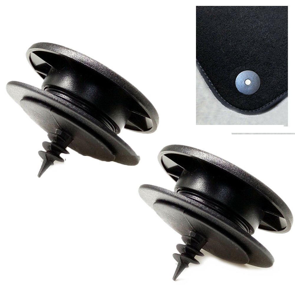 2x Car Floor Mat Carpet Clips Fixing Grips Floor Holder For All Car