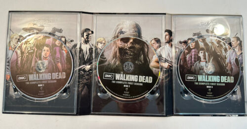 The Walking Dead DVD 3 Disc Set Complete 1st Season Special Editio - Imagen 3 de 4