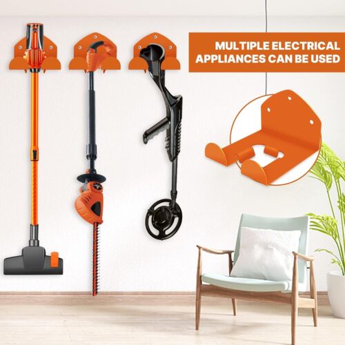 Garage Organizer Wall Hanger - Garden Tool Rack for Grass Trimmer, Hedge Trim... - Picture 2 of 7