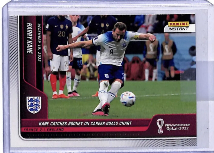 ハイネケン景品　サッカーゲーム Harry Kane 2022 Panini Instant World Cup Qatar Limited 105