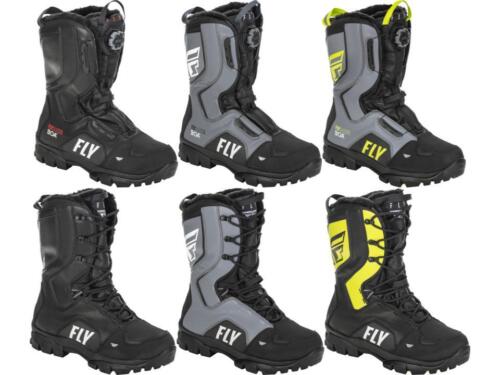 Fly Racing Marker BOA® Snowmobile Boots Waterproof Insulated Snow Reinforced Toe - Picture 1 of 20