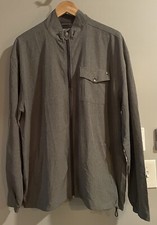 Linksoul Jacket Zip Up Windbreaker Drawcord Waist Stretch Athletic Golf XLarge