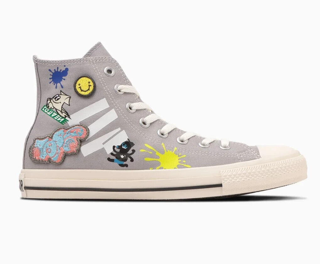 Converse ALL STAR LC HI Splatoon3 Nintendo Excl. Gray 26.5cm US  