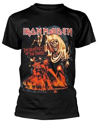 Iron Maiden Number Of The Beast Graphic T-Shirt - OFFICIAL | eBay