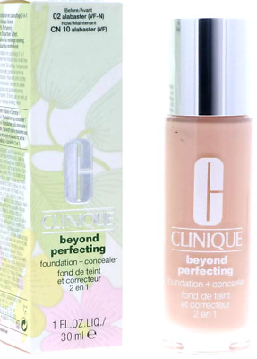 Clinique Beyond Perfecting Foundation + Concealer 2 in 1 CN10 Alabaster(VF) 1 oz