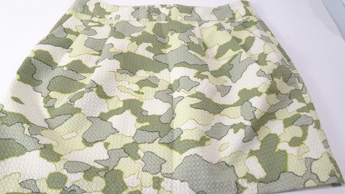 Falda Joelle Club Monaco para mujer color tostado estampado gofre talla 12 nueva con etiquetas 129 - Imagen 14 de 21