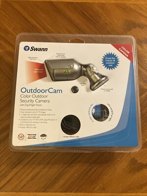 Swann SW-214-ODC Outdoor Color Camera Cam W/ Cable 