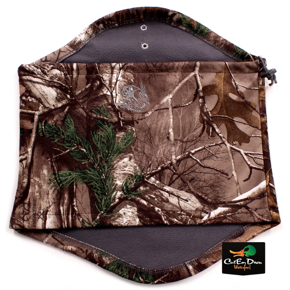 NEW BANDED GEAR UFS FLEECE NECK GAITER "b" LOGO REALTREE XTRA CAMO - Image 2 of 2