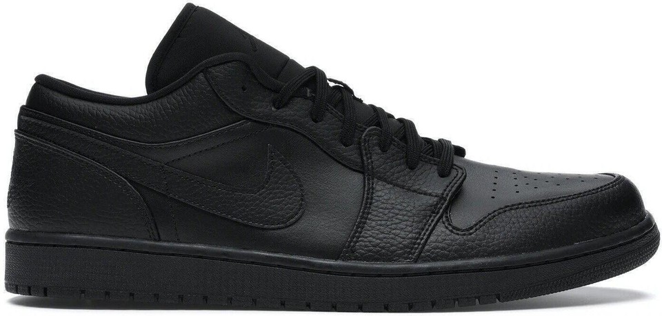 【NIKE】AIR JORDAN 1 LOW BLACK Jordan 1 Low Triple Black for Sale | Authenticity Guaranteed