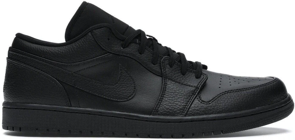 Jordan 1 Low Triple negro