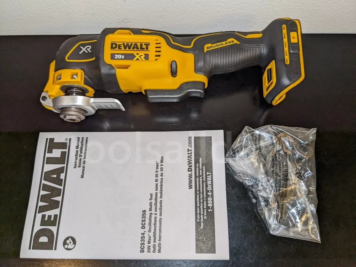 DEWALT DCS356B Cordless 3 Speed Oscillating Multi Tool 20V Li ion