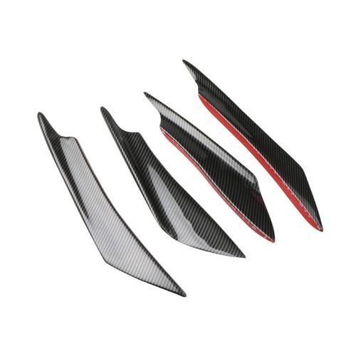 4 pieces of the car general carbon fiber blade front surround the front bumper - Picture 2 of 9