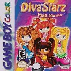 Nintendo Game Boy Color - Diva Starz Mall Mania Instructions Manual Only