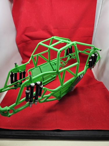Monster Jam 20” Mega Grave Digger RC Truck Scale Wire Roll Cage Only Green
