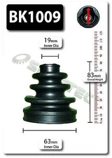 SHAFTEC CV BOOT KIT GAITER FITS HYUNDAI i10 (PA) 1.1 (LPG) 1.2 2007 - 2013