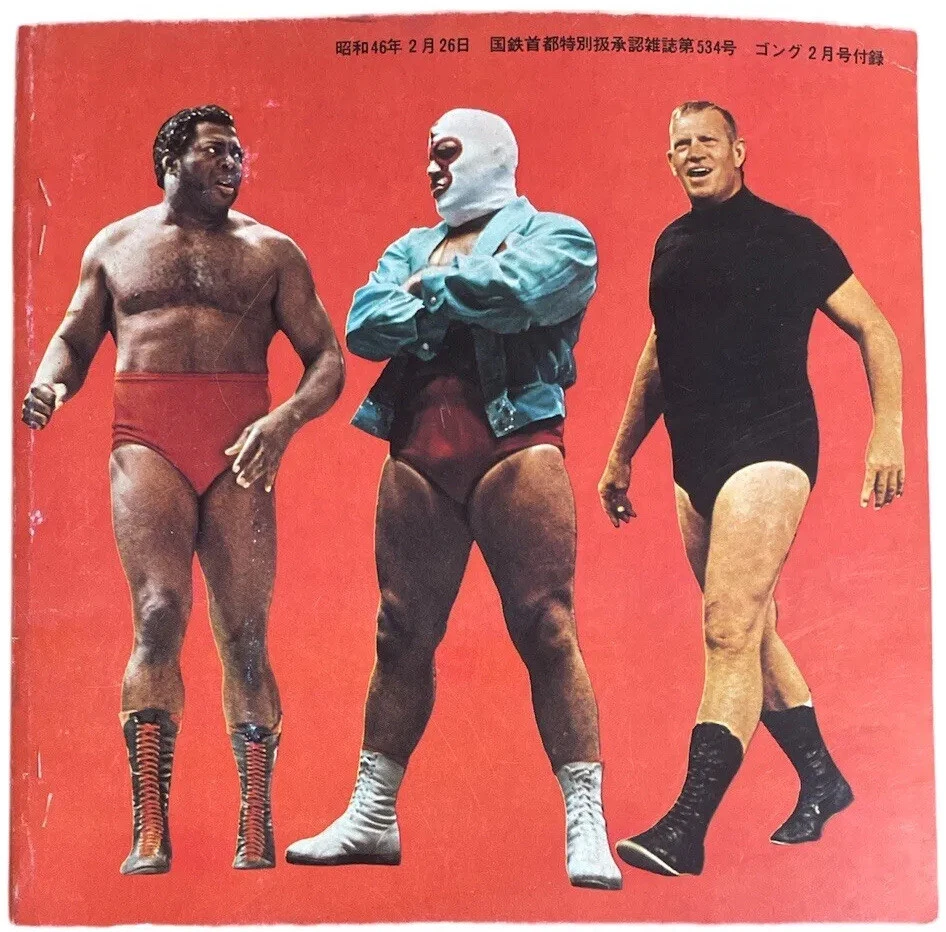 1971 Wrestler Autograph Collection Mil Mascaras Terry Funk + 24 Wrestler Vintage - Image 2 of 4