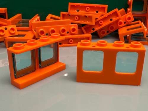 LEGO Window, Frame, Bay, Pane, Door, Glass, House, Building, City, 114 Types - Picture 48 of 99