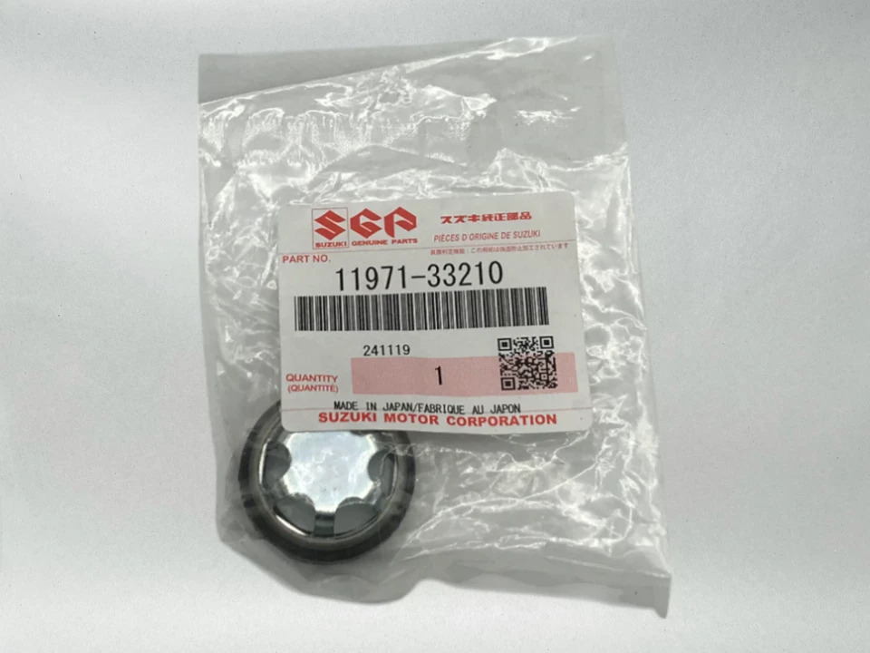 CUBIERTA EMBRAGUE LADO DERECHO GENUINO SUZUKI LENTE NIVEL ACEITE SITIO VIDRIO 11971-33210 Foto 3 de 4