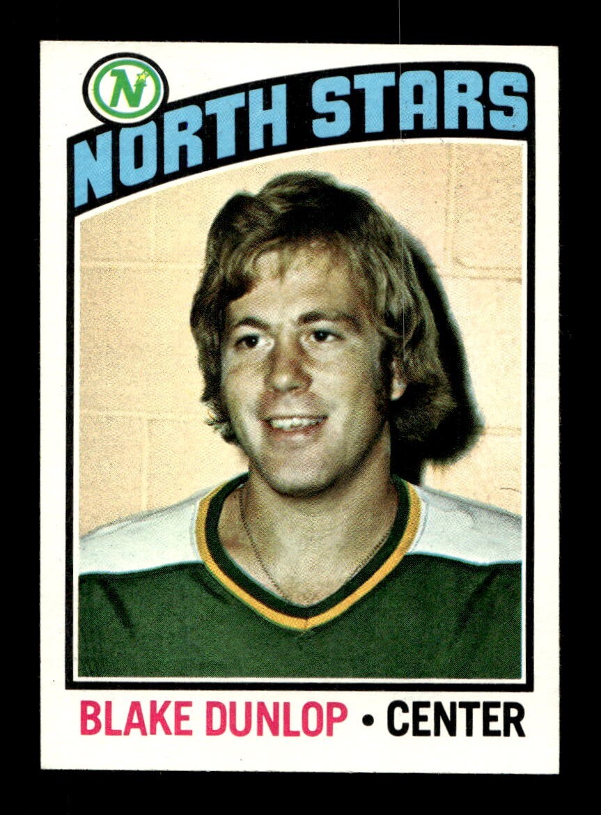 1976 77 Topps #263 Blake Dunlop North Stars NEAR MINT *5F
