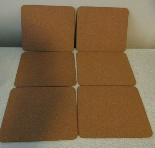 NUOVA ZELANDA SUGHERO HOT PAD PAESAGGIO PANORAMICO CUCINA VINTAGE SET ASSORTITO - Foto 3 di 10