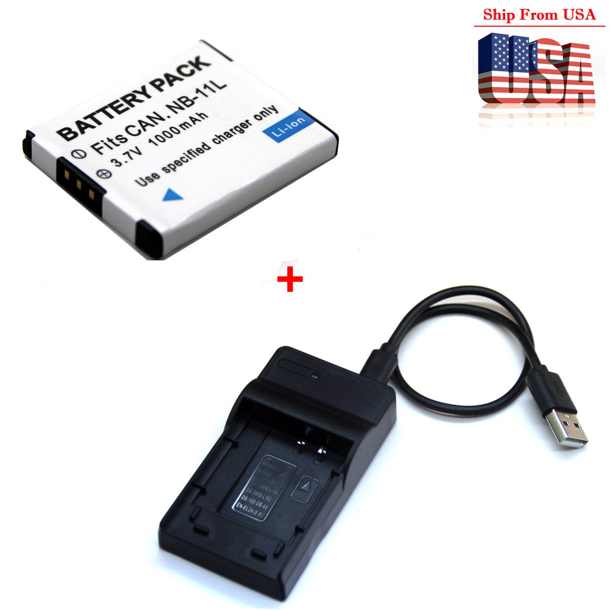 Battery / Charger For Canon Power Shot SX400 SX410 IS SX420 IS