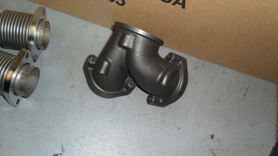 Foles coletor de escape 1999 - 2004 Ford F-350 7.3 diesel Powerstroke crossover - Imagem 4 de 4