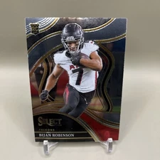 2023 Panini Select - Club Level #296 Bijan Robinson (RC) Atlanta Falcons NFL