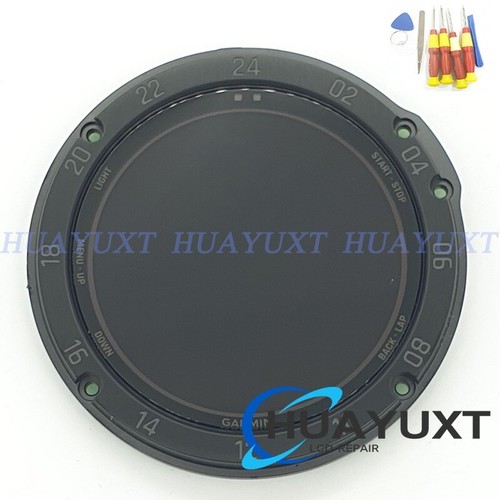 LCD Display Screen Frame Glass ( Solar Edition )For Garmin tactix Delta