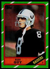 1986 Topps #69  Ray Guy