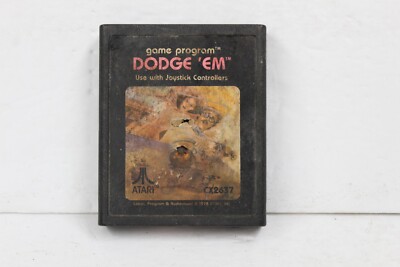 Dodge Em (Atari 2600, 1978) Cart Only